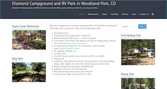 Desktop Screenshot of diamondrvpark.com